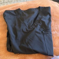 Med Couture Scrub Top S One Pocket