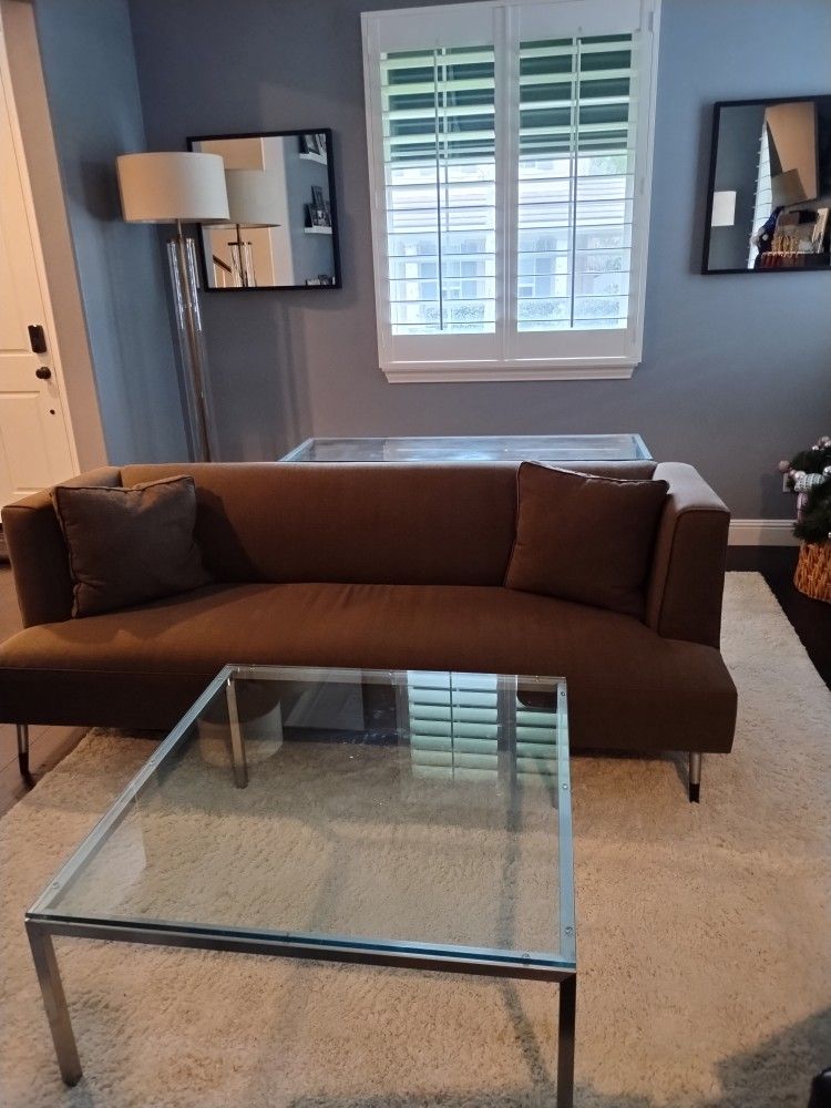 Room & Board Arcadia Sofa Brown Sofa