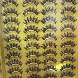 20 Piece Eyelashes 