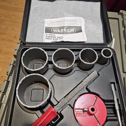 9 Piece Carbon Bit Hole Saw Set