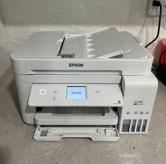 Professional EcoTank ET-4760 Wireless Color All-in-One Printer 