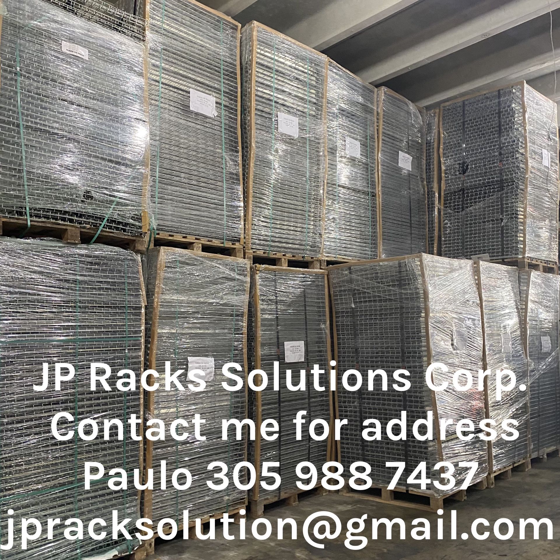 Pallet Racks Upright Beams Wire Decks Warehouse Shelving