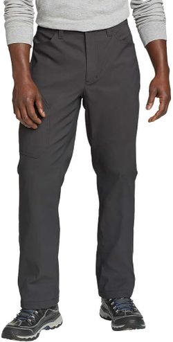 Eddie Bauer Men's Fleece Lined Tech Pants Gray Available in Size 38x32
