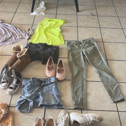 A Lot of Girls And Women’s Clothes 
