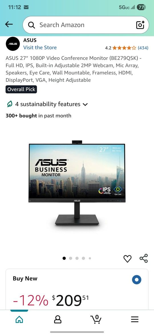 Asus 27 Monitor