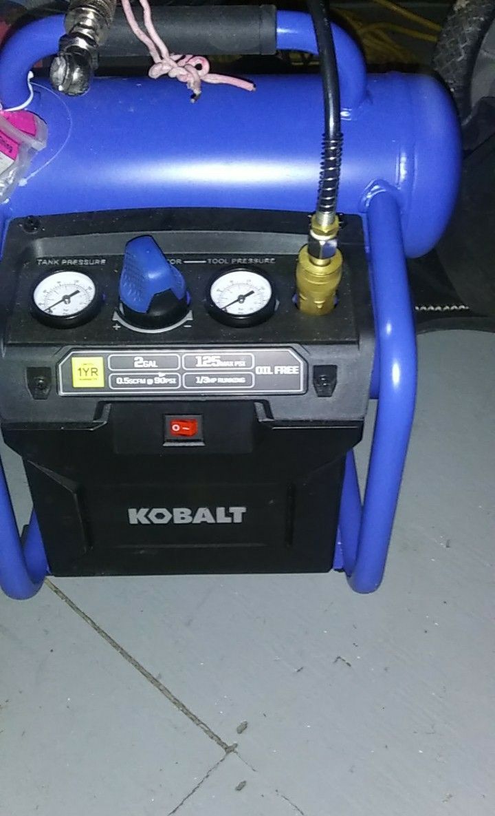 KOBALT AIR COMPRESSOR.