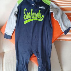 🏈Seahawks Romper-Size 24 mo🏈