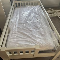 Twin Bed, With New Matress