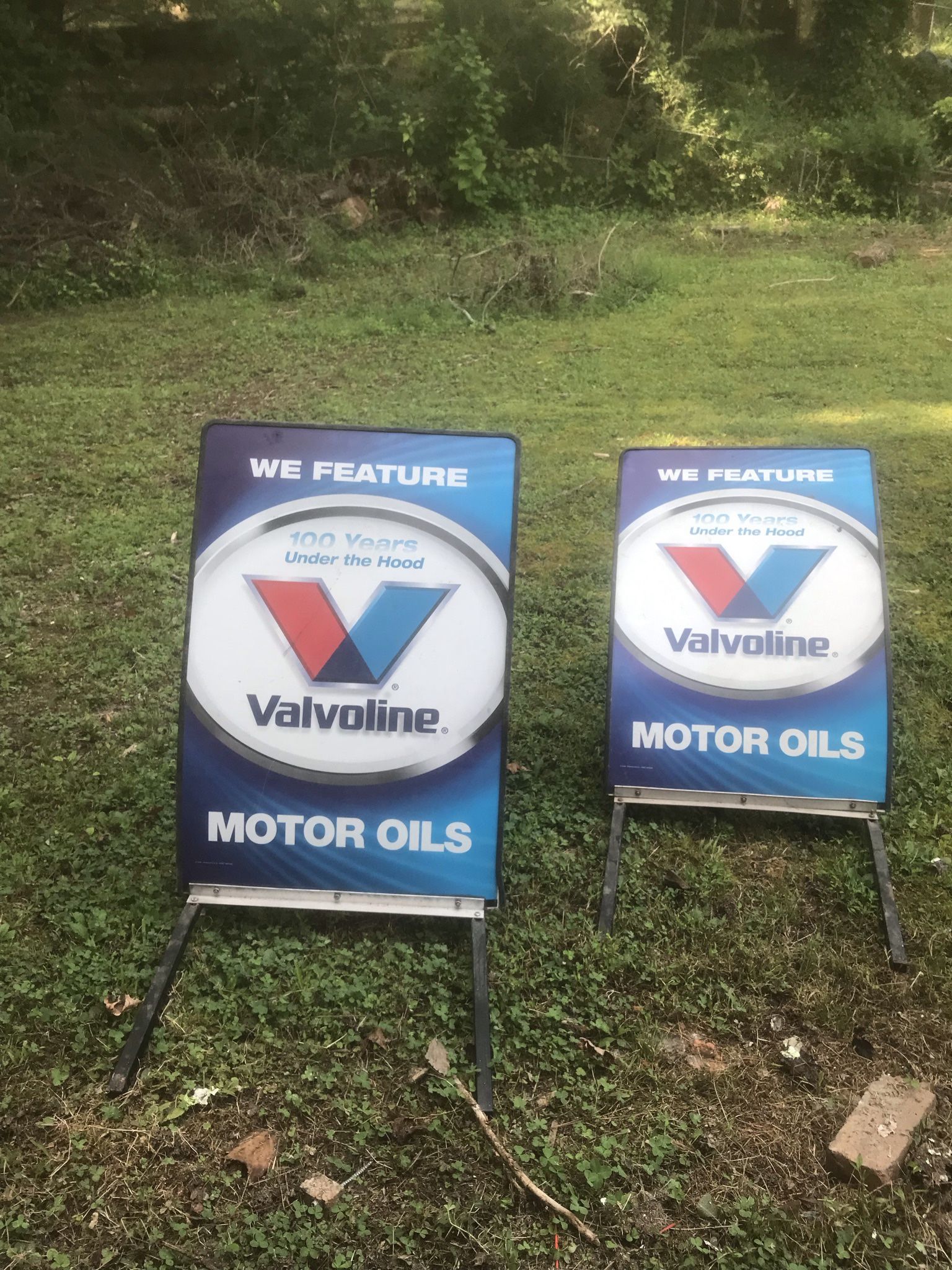 Vintage Valvoline Signs