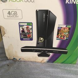 Xbox 360 Kinect. 4 GB Game Console. Never Used In Original Box
