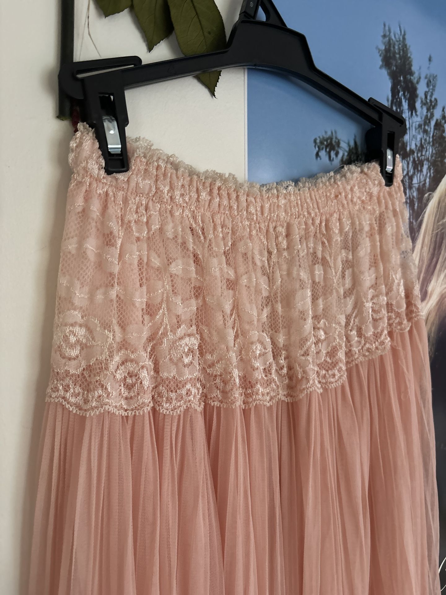 Pink Princess Skirt Maxi Tulle