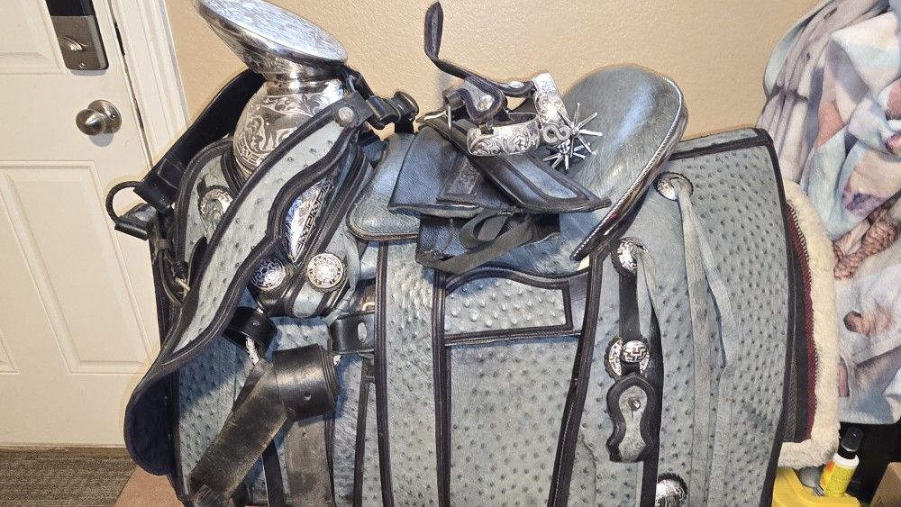 Montura De Avestruz Western