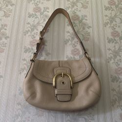 Coach Bag Beige Color Small Stain Inside Other Wise Great Condition  