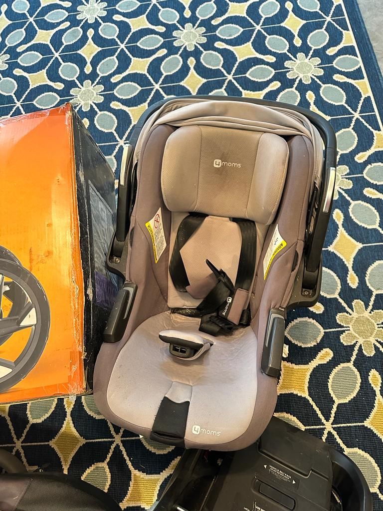 4moms Moxi Stroller And 4moms Self Installing Infant Car Seat