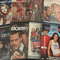 (10) Factory Sealed Dvds