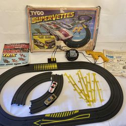 Vintage 1980’s Tyco Supervettes Slot Car “Parts Only “