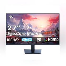 27 Inch KTC Gaming Monitor QHD 1440P 100 Hz  brand new in the box