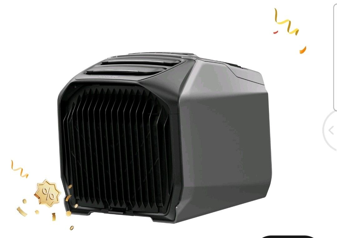 EcoFlow Wave 3 Portable Air Conditioner for Outdoor Tent Camping RVs Home Use