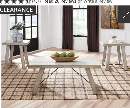 Carynhurst Coffee Table End Tables