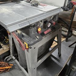 Craftsman 10  In Table Saw 15amp