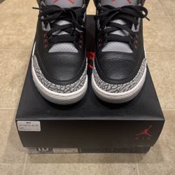 Air Jordan 3 Black Cement