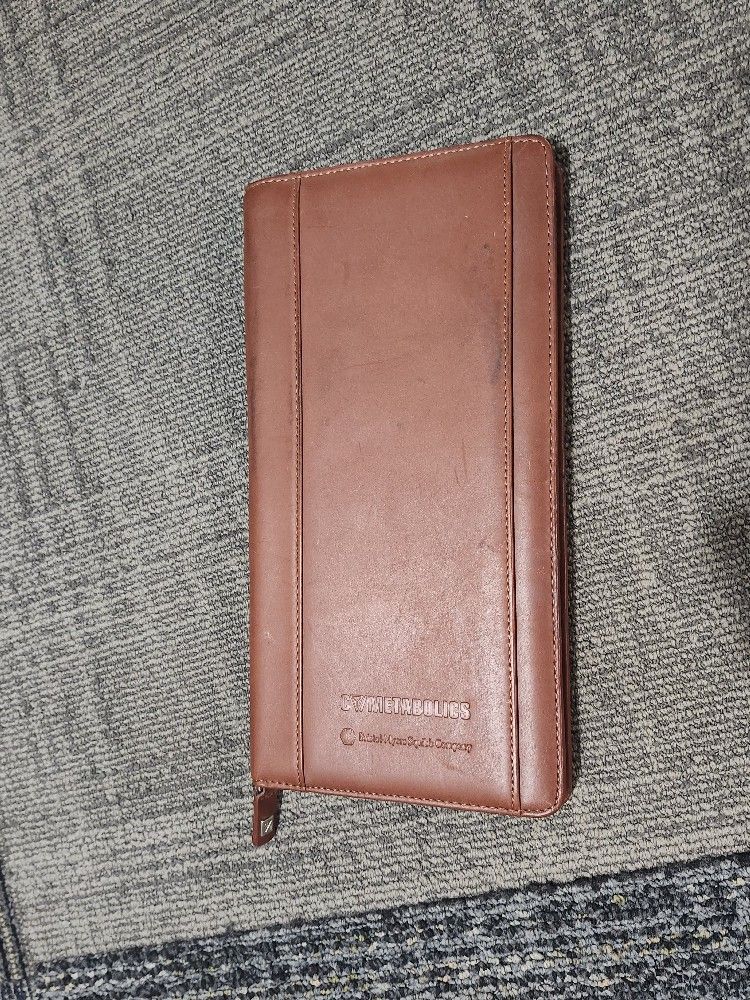 2 Leather Business Card Holders