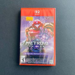 Metroid Prime 4 Nintendo Switch 2 Sealed Game