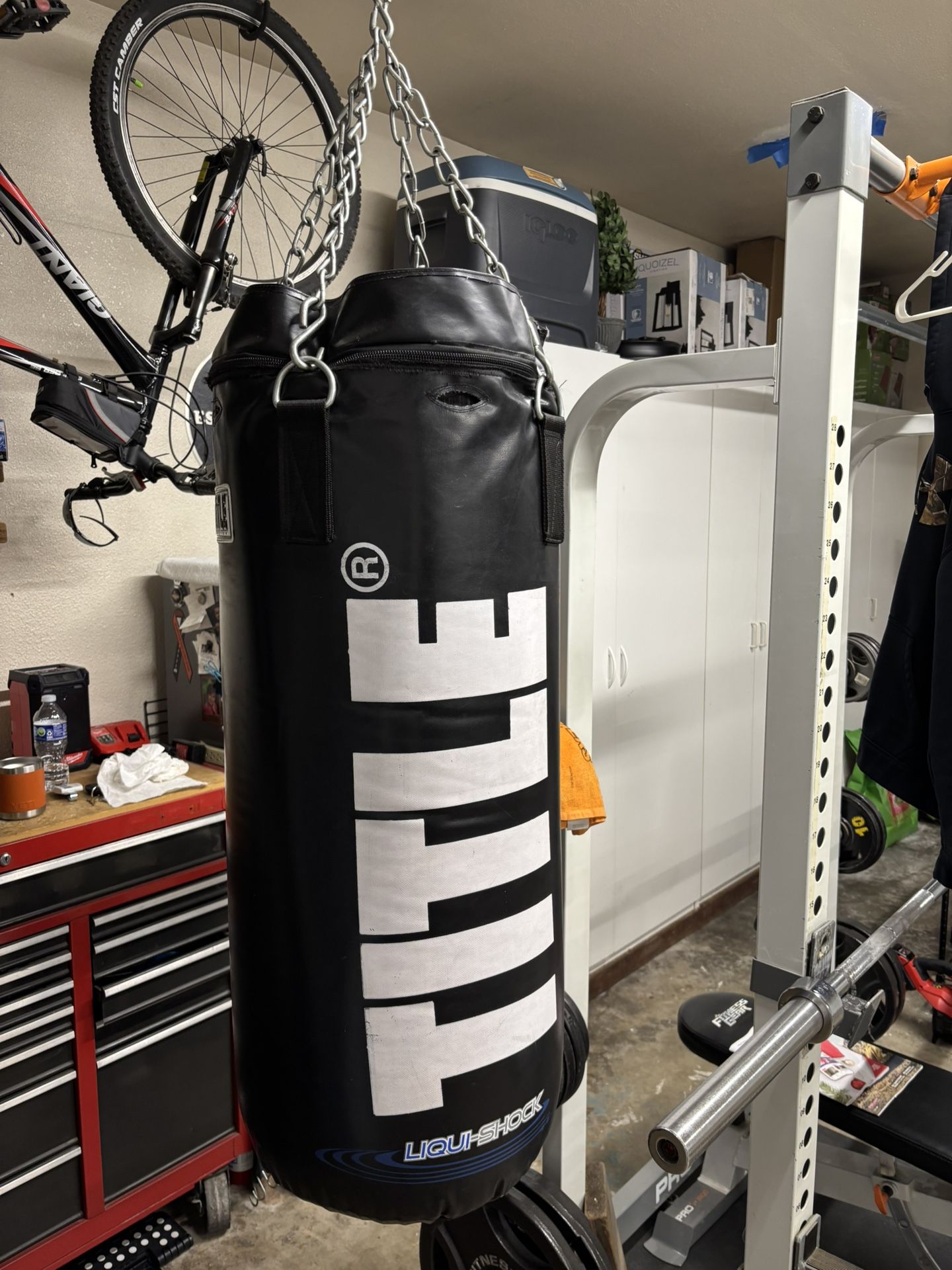 Punching Bag And Gloves