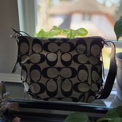 Coach Signature canvas crossbody