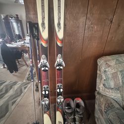 Skis, Bindings, and Boots