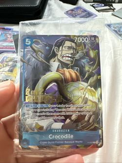 One Piece TCG Crocodile P-082 2-on-2 Battle Winner Promo (Sealed) – English
