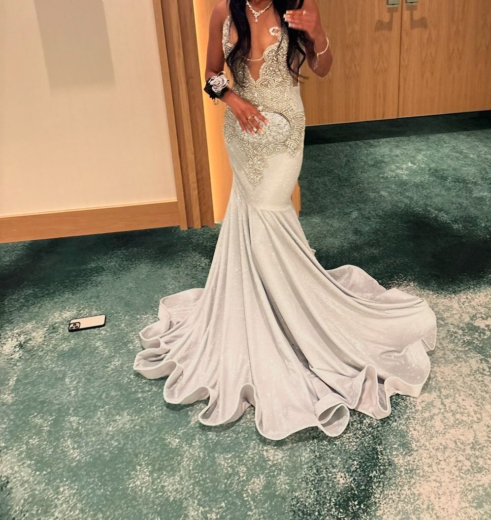Custom made prom dress
