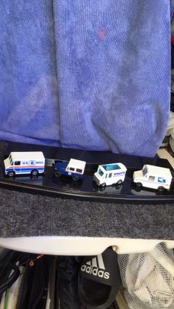 Collectible hot wheels mail cars