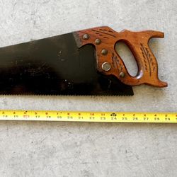 Hand Saw with Wood Handle