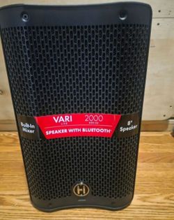 USED HARBINGER VARI V2408 POWERED BLUETOOTH SPEAKER