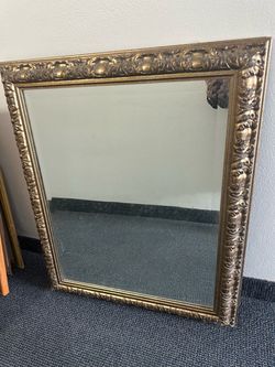 Gold leaves Ornate Framed Wall Mirror