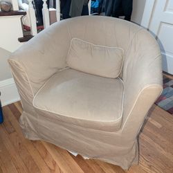 Ikea Chair With Slip Cover