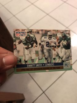 Emmitt Smith Pro Set 1