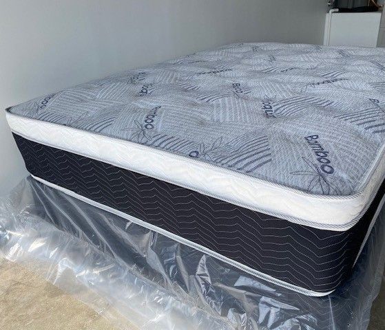 Full Euro Bamboo Orthopedic Mattress!!