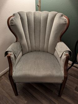 Upholstered Wingback Arm Chair 