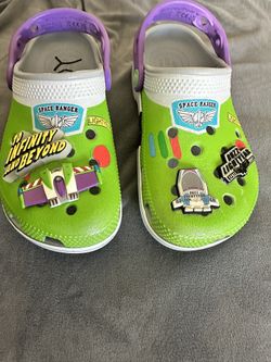 Disney Buzz Light Year Light Up  Crocs 