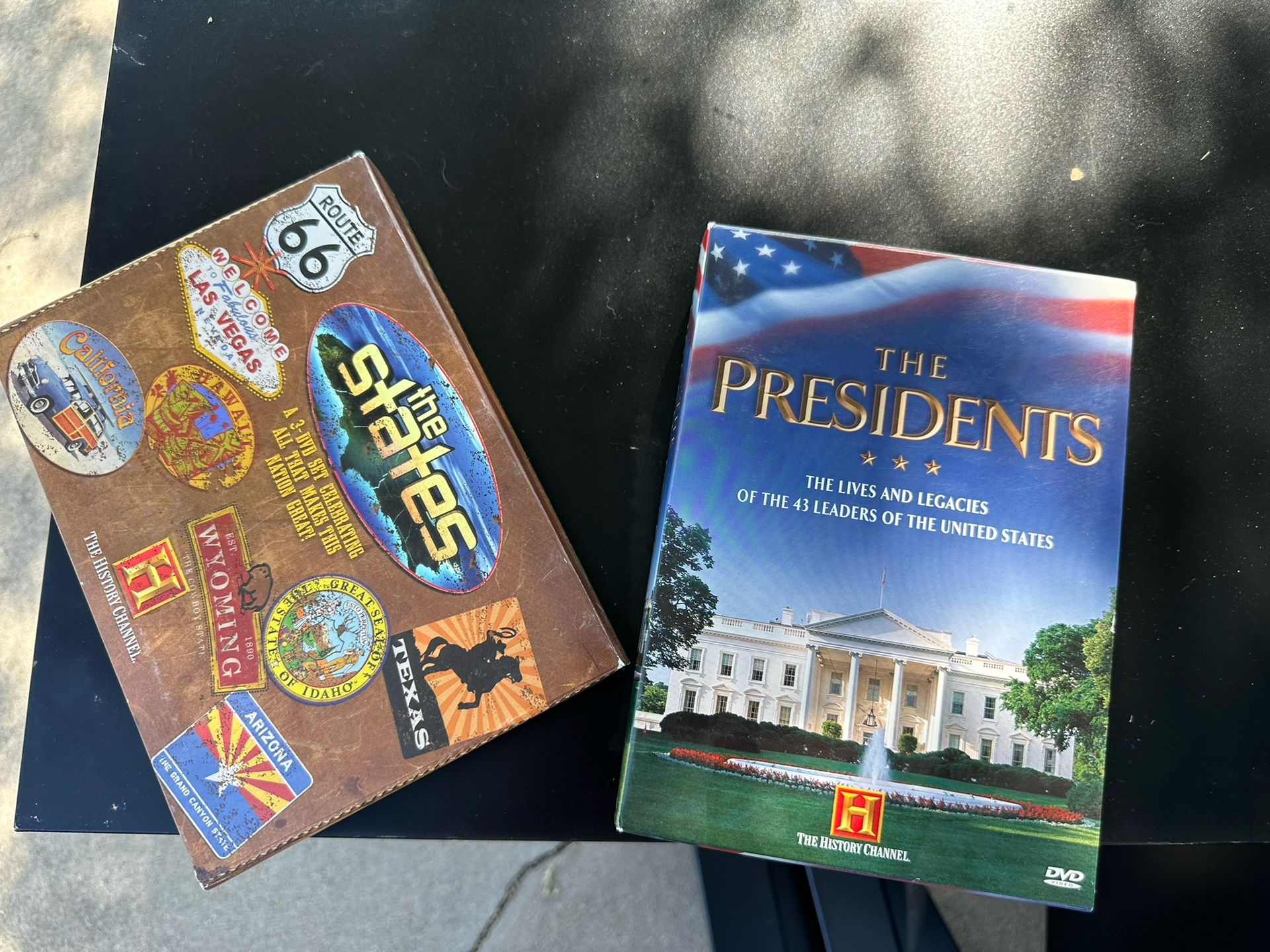 History Channel DVDs - States & Presidents
