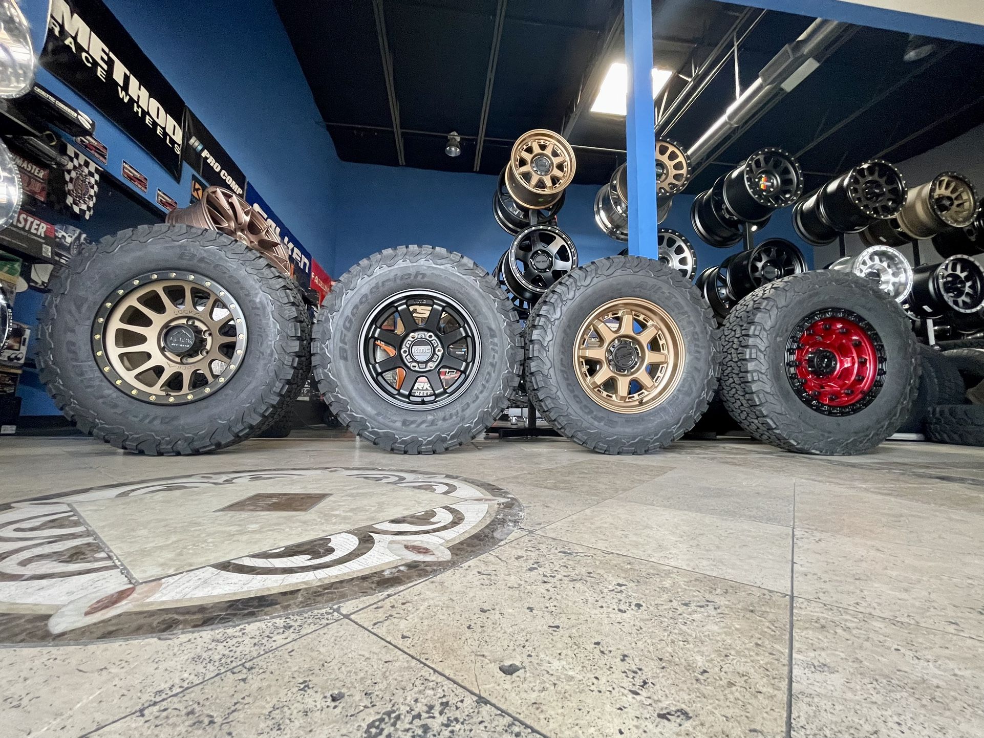 New. 17x8.5 6x5.5 Rims & Bf Goodrich 2857017 Tires. …OnSale…. for