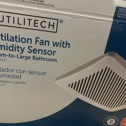 UTILITECH Ventilation Fan 1.5 Sones 100 Cfm 