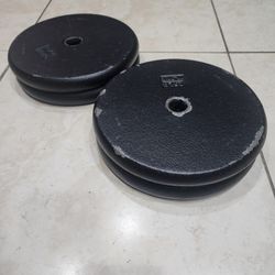 Set Of 4 25lb Plates (1inch)