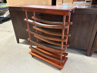 Bowed Wood Custom Wine Rack