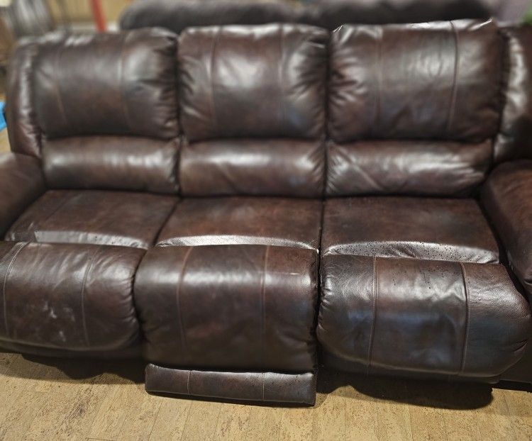 Leather Couch (For SALE)