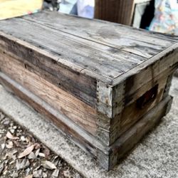 Antique 19th Century Carpenters Tool Chest (33 1/2”W x 17”D x 14 1/2”T)