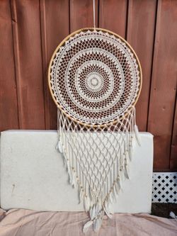 Dream Catcher Macrame, Wall Decor 