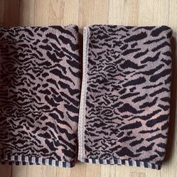 Animal Print Hand Towels